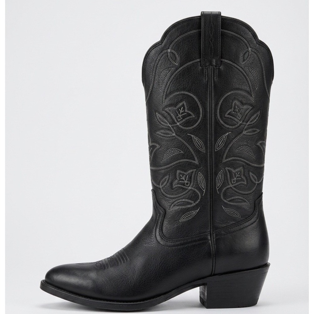 Ariat Legend Phoenix Black Leather Cowboy Western Boots Mens 10B 10010938